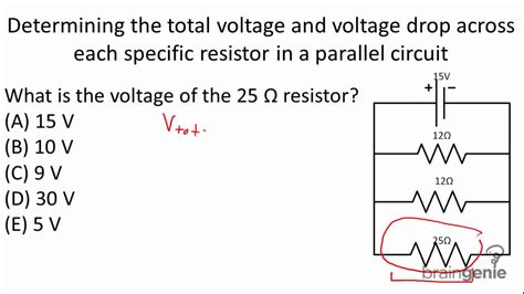 voltage drop test conecct in series or parallel|voltage drop across a thing.